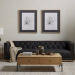 Product Image 33 for Maxx Upholstered Destroyed Black Leather Sofa from Four Hands