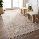 Product Image 5 for Lechmere Medallion Beige/Cream Rug from Jaipur 