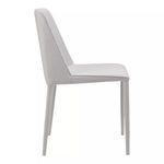 Product Image 4 for Nora Fabric Dining Chair Light Grey Set Of Two from Moe's