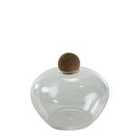 Product Image 3 for Sable Glass Jar With Cork Ball Stopper Clear from Homart