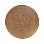 Product Image 6 for Millo Top Grain Leather Round Ottoman from Classic Home