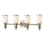 Product Image 1 for Bristol Collection 4 Light Bath In Brushed Nickel  from Elk Lighting