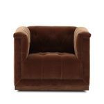 Product Image 1 for Maxx Surrey Ochre Swivel Chair from Four Hands