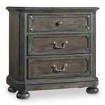 Product Image 3 for Vintage West Three Drawer Nightstand from Hooker Furniture