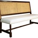Product Image 3 for Colonial Caning Bench from Noir