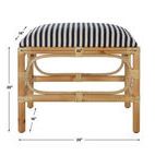 Product Image 5 for Laguna Small Bench from Uttermost