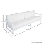 Product Image 14 for Avondale Aluminum Sofa from Summer Classics