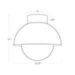 Product Image 3 for Montreux Flush Mount from Regina Andrew Design