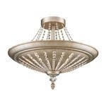 Product Image 1 for 9  Light Semi Flush In Aged Silver from Elk Lighting