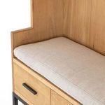 Product Image 6 for Baylor Entry Bench Natural Oak from Four Hands