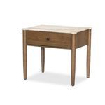 Product Image 2 for Joah Antique White Marble Nightstand from Four Hands