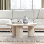 Product Image 7 for Claremont Solid Wood Round White Coffee Table from Classic Home Furnishings