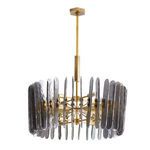 Product Image 3 for Klaus Smoke Gray Glass Chandelier from Arteriors