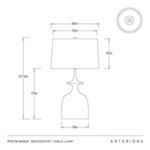 Product Image 9 for Bridgeport Table Lamp from Arteriors