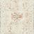 Full length view of Rosette clay / Ivory runner with similar pattern as the main rug