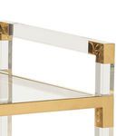 Product Image 2 for Jacqueline Acrylic Bar Cart from Chelsea House