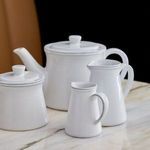 Product Image 3 for Friso Large Ceramic Stoneware Creamer - White from Costa Nova
