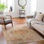 Product Image 3 for Naila Vintage-Inspired Woven Rust / Teal Rug - 2'7" x 10' from Surya