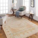 Product Image 9 for Anadolu Hand-Knotted Dusty Pink / Light Beige Rug - 2' x 3' from Surya