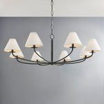 Product Image 4 for Stacey 8-Light Chandelier - Old Bronze from Hudson Valley