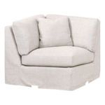Product Image 3 for Lena Modular Slope Arm Slipcover Corner Chair from Essentials for Living