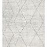 Product Image 3 for Ammil Hand Knotted Trellis Cream/ Black Area Rug from Jaipur 