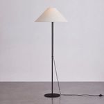 Product Image 3 for Pilar Textured Black 1-Light Floor Lamp from Troy Lighting