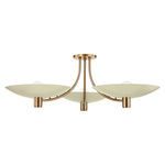 Product Image 1 for Wolfe Semi Flush from Troy Lighting
