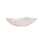 Side view of Bucolic Bowl showing gentle upward curve and elongated oval shape