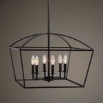 Product Image 7 for Clayton 6 Light Lantern Pendant from Uttermost