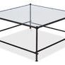 Product Image 5 for Serrated Edge Iron Coffee Table from Sarreid Ltd.