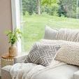 Product Image 5 for Grey Diamond Pillow from Anaya Home