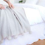 Product Image 3 for Riley Oversized Throw Blanket - Taupe from Pom Pom at Home