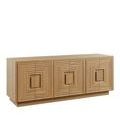 Product Image 6 for Morombe Washed Oak Credenza from Currey & Company
