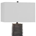 Product Image 6 for Sanderson Metallic Charcoal Table Lamp from Uttermost