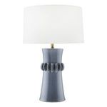 Product Image 3 for Pisces Slate Blue Ceramic Lamp from Arteriors