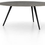 Product Image 14 for Trula Round Coffee Table Rubbed Black from Four Hands
