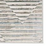 Product Image 3 for Wilmot Stripes Gray/ Light Blue Rug from Jaipur 