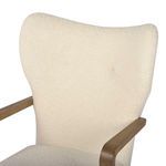 Product Image 3 for Melrose Solid Ash Desk Chair - Sheepskin Natural from Four Hands