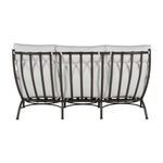 Product Image 12 for Majorca Slate Gray Aluminum Sofa from Summer Classics