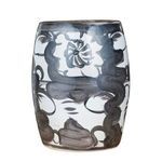 Product Image 1 for Black Silla Garden Stool Twisted Flower from Legend of Asia