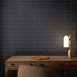 Product Image 3 for Bisous Black II Wallpaper by Jess Engle from Four Hands