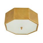 Product Image 6 for Grespan Antique Gold Brass Iron Semi-Flush Mount from Arteriors