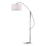 Product Image 1 for Assissi Adjustable Floor Lamp In Polished Nickel from Elk Home