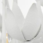 Product Image 6 for Dogwood Textured White Plaster Chandelier from Jamie Young