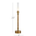 Product Image 7 for Paseo Brass Cordless Table Lamp from Currey & Company