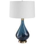 Product Image 3 for Riviera Art Glass Table Lamp from Uttermost