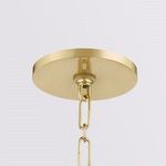 Product Image 3 for Nori Large Aged Brass Lantern Style Pendant Light from Mitzi