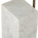 Round white inline on/off switch on clear power cord for floor lamp