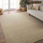 Product Image 5 for Nell Hand-Knotted Floral Tan / Slate Rug 18" x 18" from Jaipur 